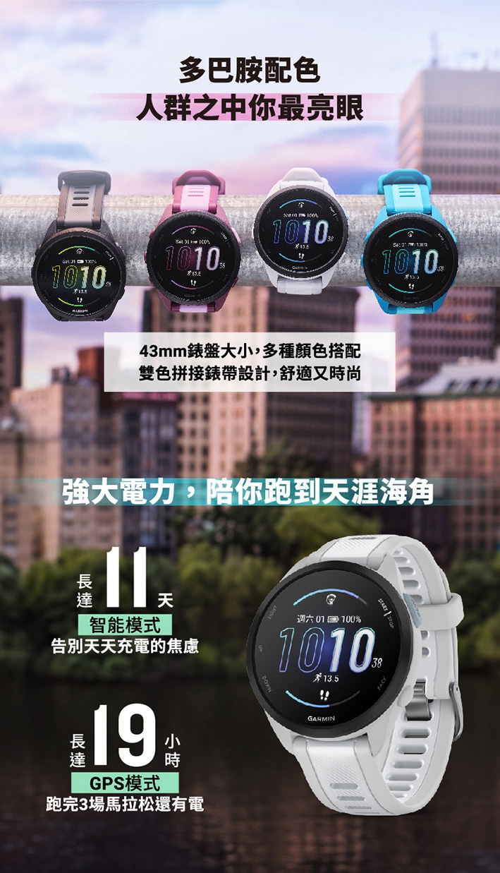 Garmin Forerunner 165 - 詳情4