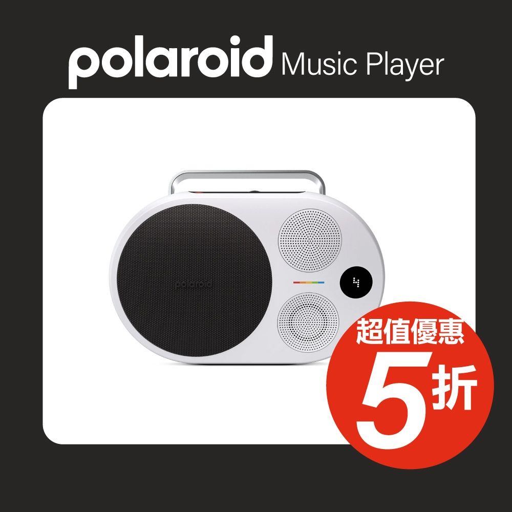 Polaroid 寶麗來 音樂播放器 P4-黑(DP4K)