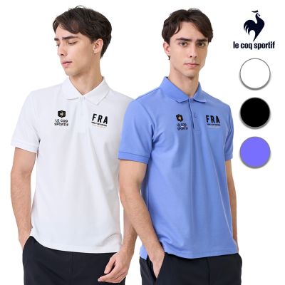 法國公雞  經典繡花吸濕排汗短袖POLO衫 男款 三色 LWX21041