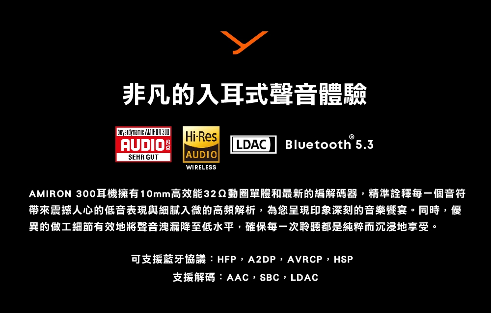 beyerdynamic拜雅 AMIRON 300 - 詳情7