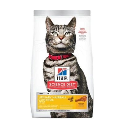 Hill′s希爾思-成貓泌尿道毛球控制雞肉特調食譜 7.03kg(15.5lb) (10137) 台灣公司貨