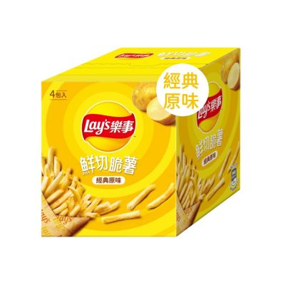 樂事 鮮切脆薯經典原味口味72g/盒