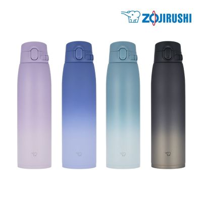 象印*0.95L*不銹鋼一體式中栓彈蓋式真空保溫保冷杯-漸層款(SM-VH95)(快)