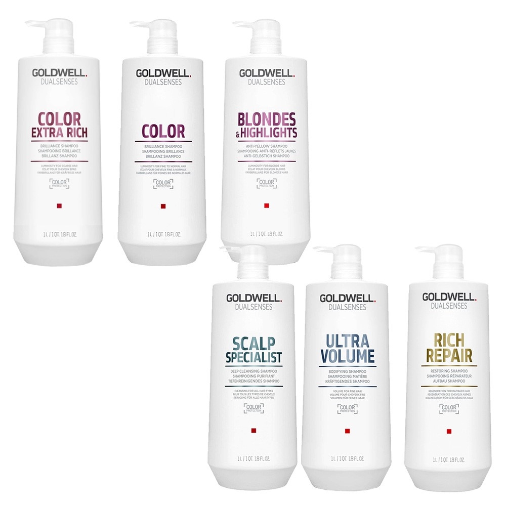 GOLDWELL 歌薇 光感/輕感/光纖/量感/水感 洗髮精 1000ml