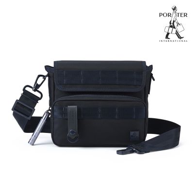 PORTER INTERNATIONAL - 自信經典NEW HEAT斜背包 - 深藍