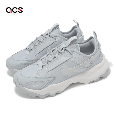 Nike 休閒鞋 Wmns TC 7900 女鞋 灰 白 厚底 增高 老爹鞋 DD9682-005