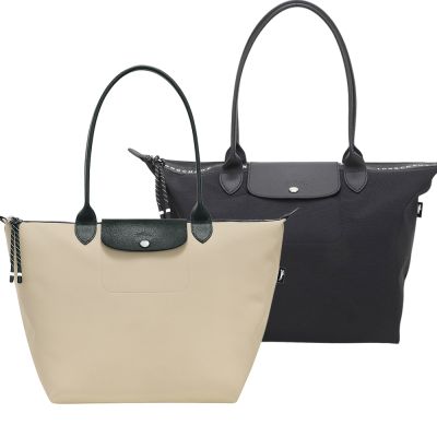 LONGCHAMP Le pliage Energy L 長提把再生帆布尼龍水餃包-多色可選