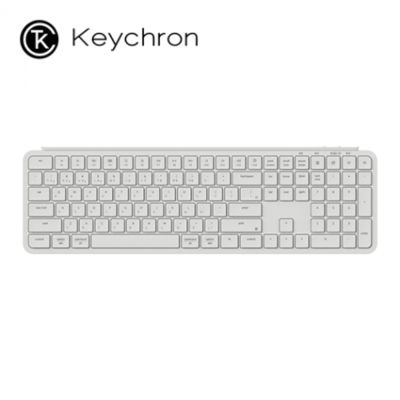 keychron B6 Pro 全尺寸 象牙白 超薄無線鍵盤 Mac/Win 注音版本