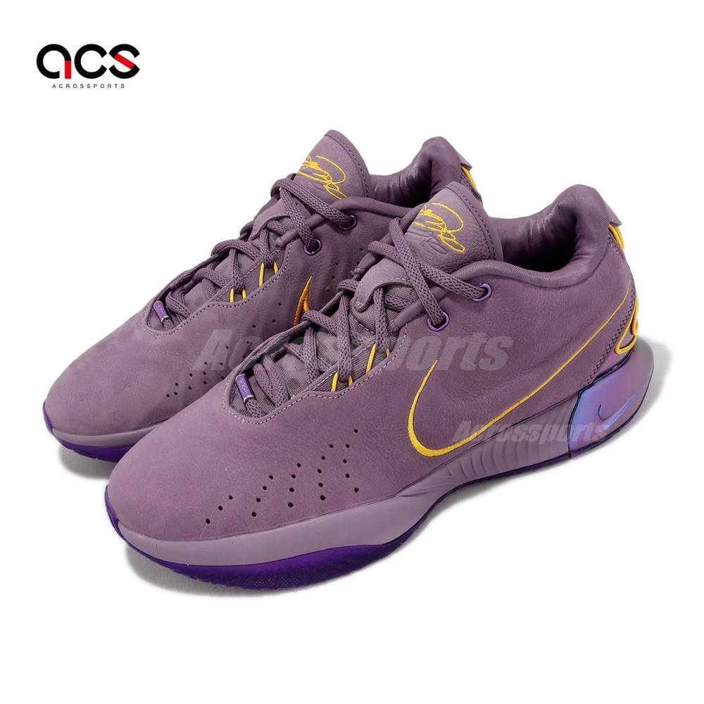 Nike 籃球鞋LeBron XXI EP Violet Dust 紫金LBJ 21代男鞋FV2346-500