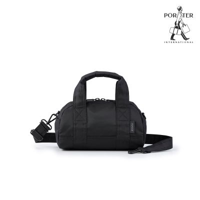 PORTER INTERNATIONAL - 圓潤柔和MELLOW手提包(S) - 黑