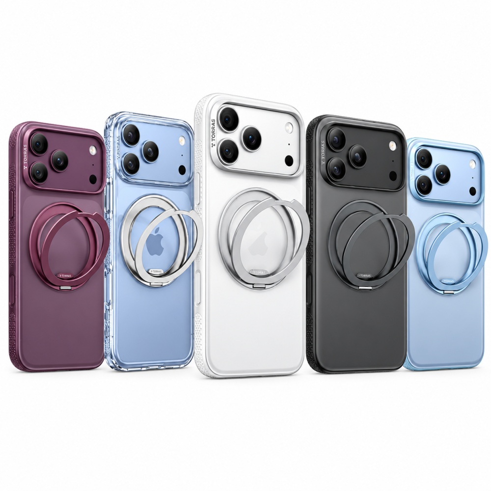 Torras 圖拉斯 iPhone 18 Pro 系列 Ostand O3 Fitness 360度 支架防摔手機殼