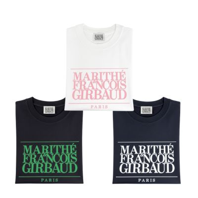 (領券再折$100)MARITHÉ FRANÇOIS GIRBAUD經典短袖T恤(中性款)多款