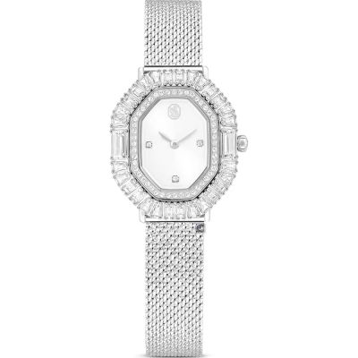 SWAROVSKI 施華洛世奇 Matrix Octagon 晶彩時刻石英腕錶-30x25mm 5732498