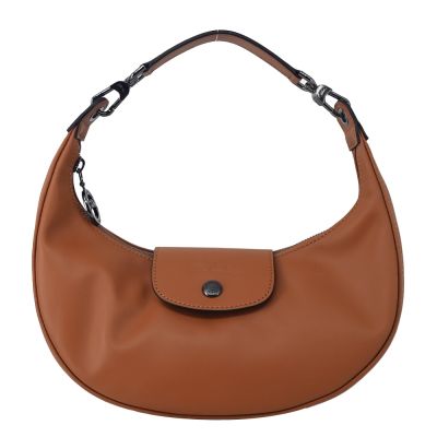 LONGCHAMP LE PLIAGE XTRA系列牛皮半月手提包(小/腰果)