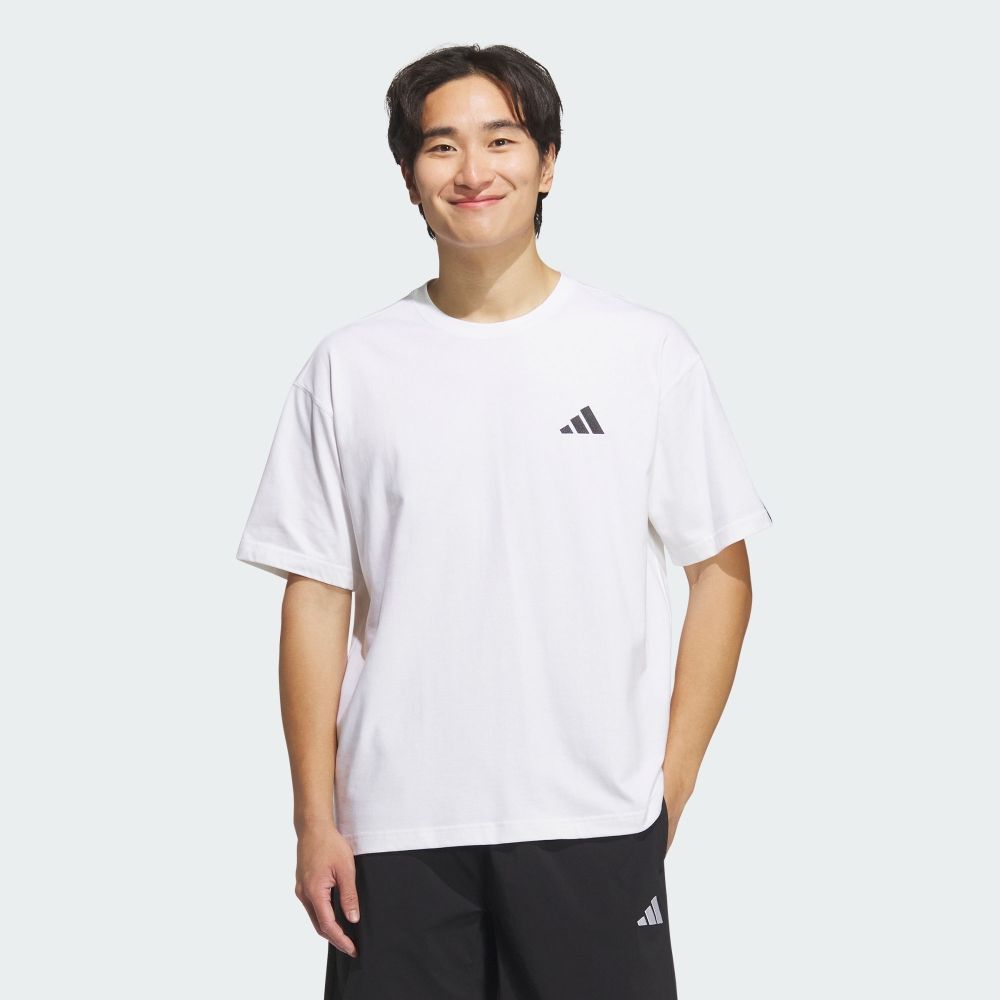 【adidas 愛迪達】 短袖上衣 男款/女款 (多款任選) (F款)
