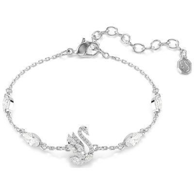 SWAROVSKI 施華洛世奇 Swan 經典優雅天鵝鋯石手鍊 周年慶獻禮 送禮推薦 5758682