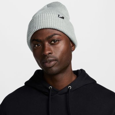NIKE 帽子 毛帽 運動帽 U NK PEAK BEANIE TC FUT LAB L 灰 HF0326-063
