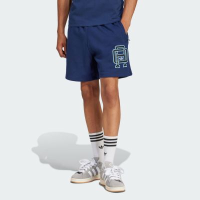 Adidas Q12 Varsity Sho JD3336 男 短褲 運動短褲 休閒短褲 藍 亞版