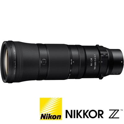 Nikon尼康 NIKON Nikkor Z 180-600mm F5.6-6.3 VR 超望遠變焦鏡頭(公司貨) Z系列 全片幅無反微單眼鏡頭 飛羽攝影 拍鳥