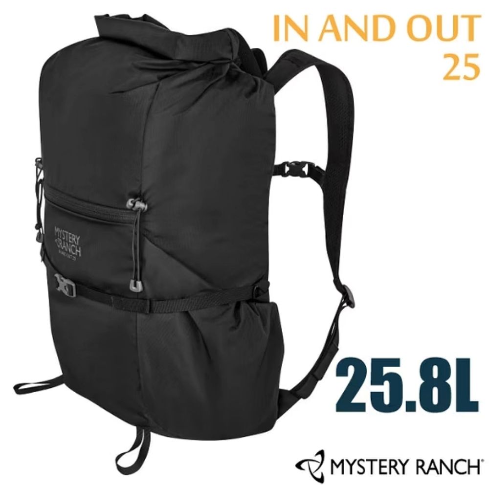 【Mystery Ranch 神秘農場】IN AND OUT 25 輕便雙肩登頂背包25.8L.攻頂包/ 113243 黑