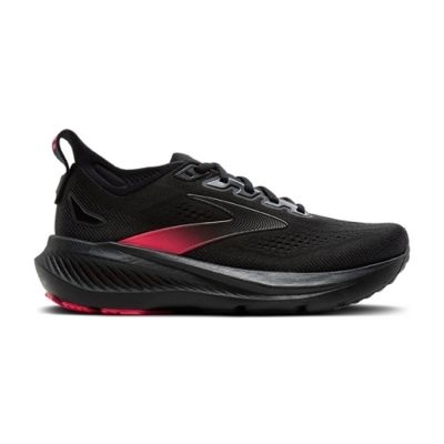 Brooks 布魯克斯 Glycerin GTS 23 [1105032E088] 男 慢跑鞋 寬楦 黑 粉色引擎限定款