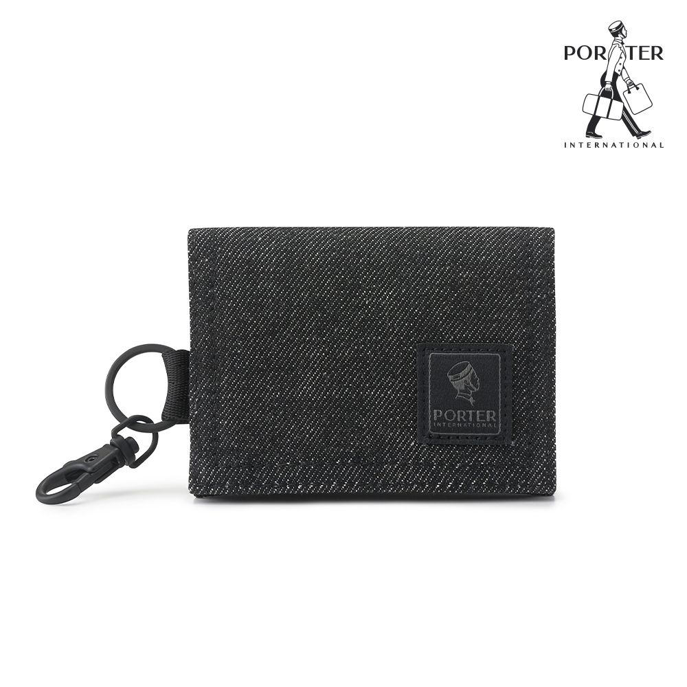 PORTER INTERNATIONAL- 小巧大方CATCH零錢包 - 黑