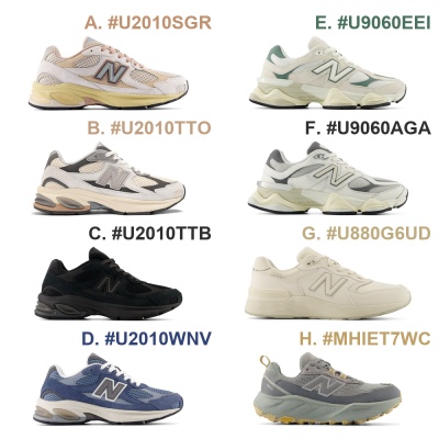 (券後價2588)【New Balance】2010系列/9060系列/防水慢跑鞋/越野鞋_男女_8款任選