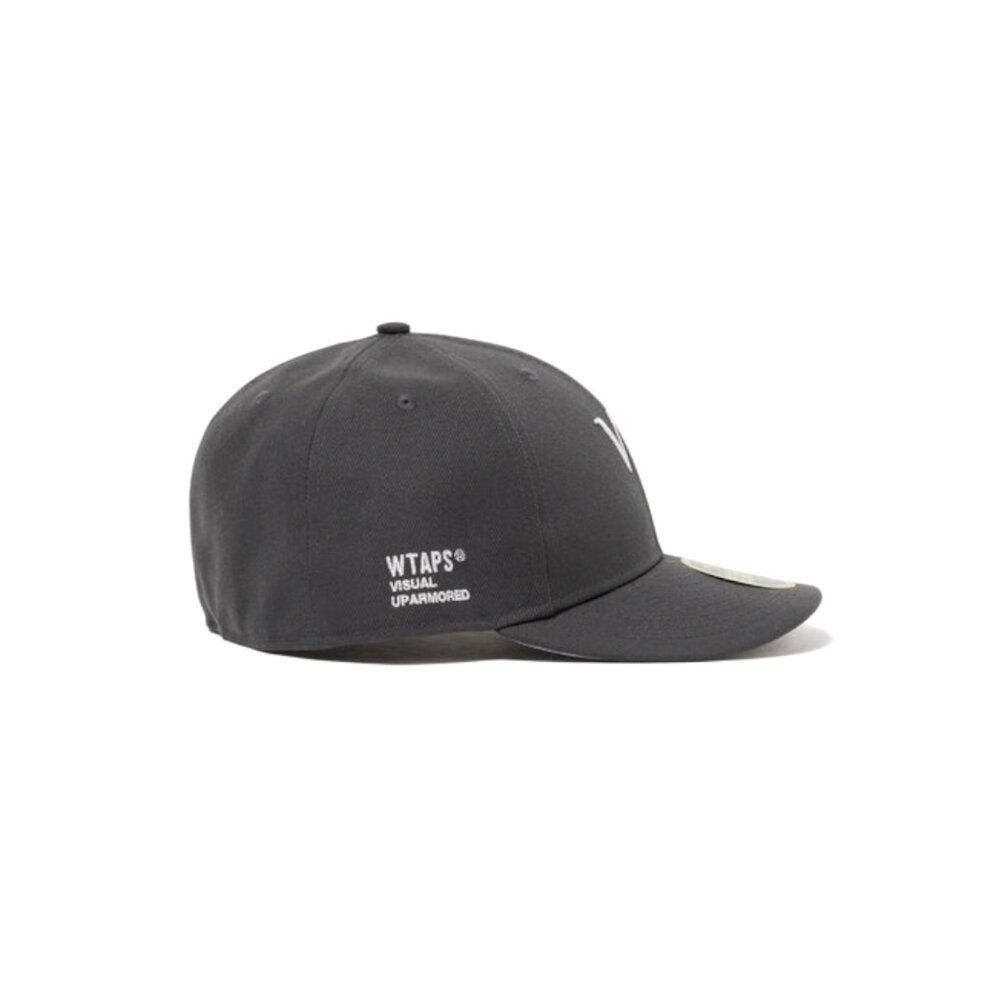 New Era x Wtaps 59Fifty Low Profile 灰色字母刺繡帽261NENED-HT02