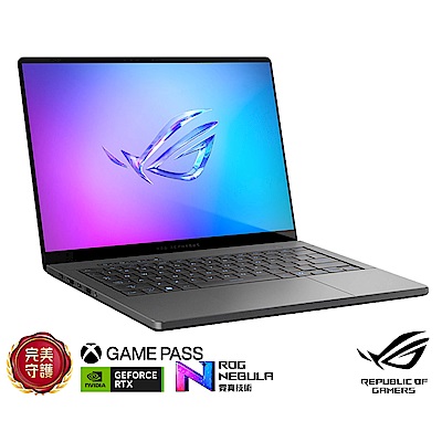 ASUS華碩 ASUS GA403WM 14吋3K電競筆電 (AI 9 HX370/GeForce RTX 5060 8GB/32GB/1TB SSD/日蝕灰/有燈效/ROG Zephyrus G14)