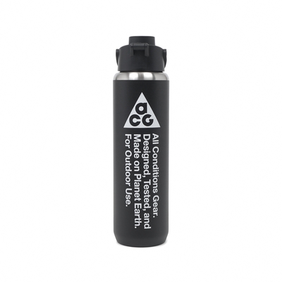 Nike 水壺 ACG Recharge Chug Stainless 黑 不鏽鋼 防刮 旋蓋 防漏 運動水壺 N100989709-324