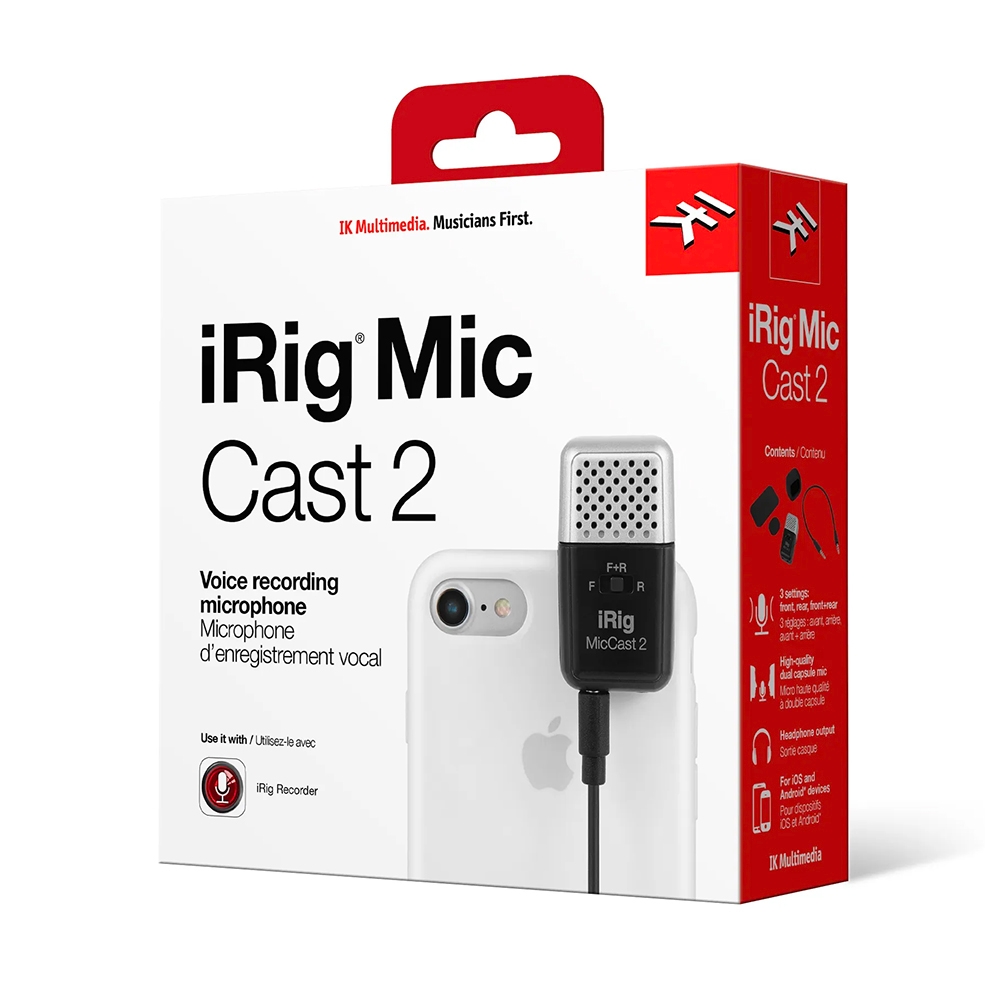 IK Multimedia』iRig Mic Cast 2 行動裝置麥克風/ 公司貨保固| 其他