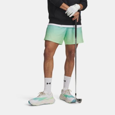 【UNDER ARMOUR】UA 男 Golf Trip Volley 短褲 6011385-425