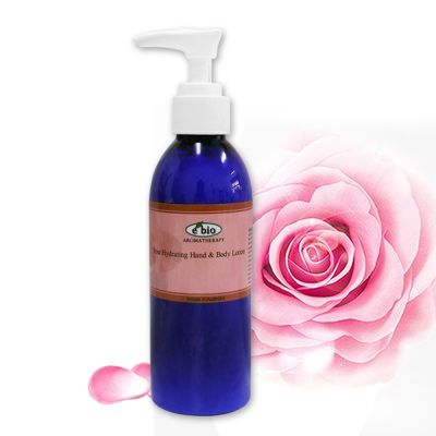 e bio伊比歐 浪漫玫瑰複方精油保溼乳液200ml-臉&身體
