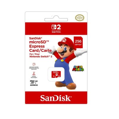 【預購】SanDisk microSD Express card for Nintendo Switch 2(256GB)