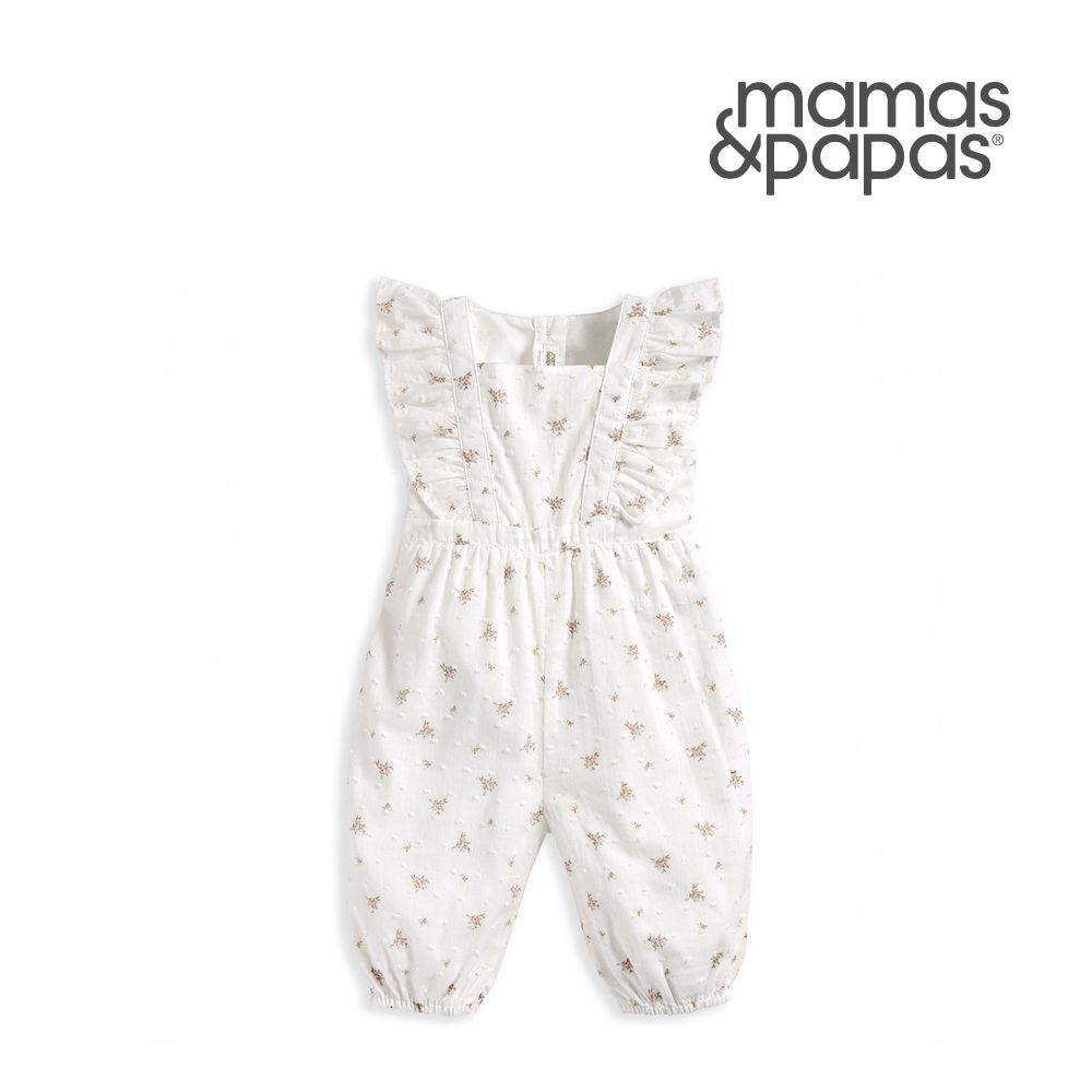 Mamas&Papas 初夏白芽-無袖連身寬褲