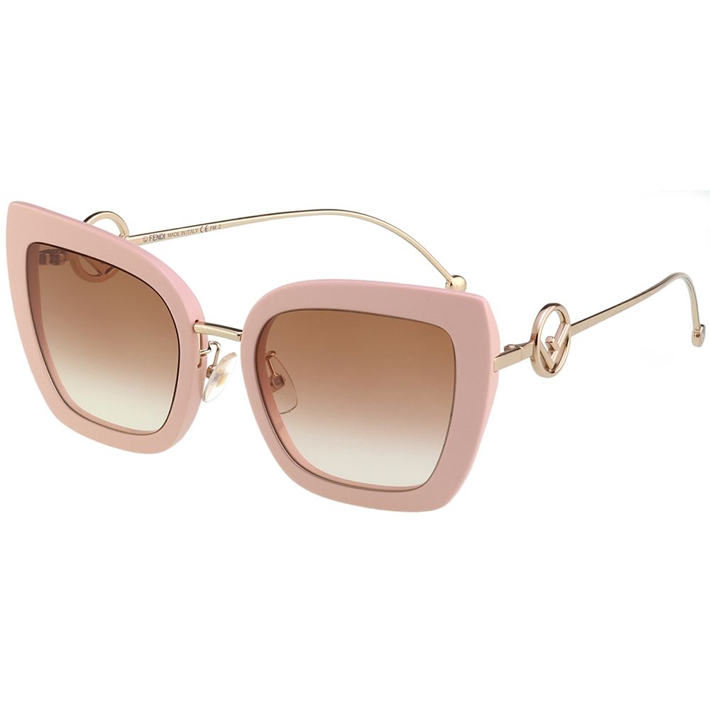 FENDI 太陽眼鏡(粉色)FF0424FS
