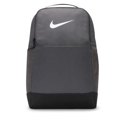 NIKE 後背包 運動包 書包 旅行包 大容量 雙層 NK BRSLA M BKPK 9.5 24L 灰黑 DH7709-068 (2724)