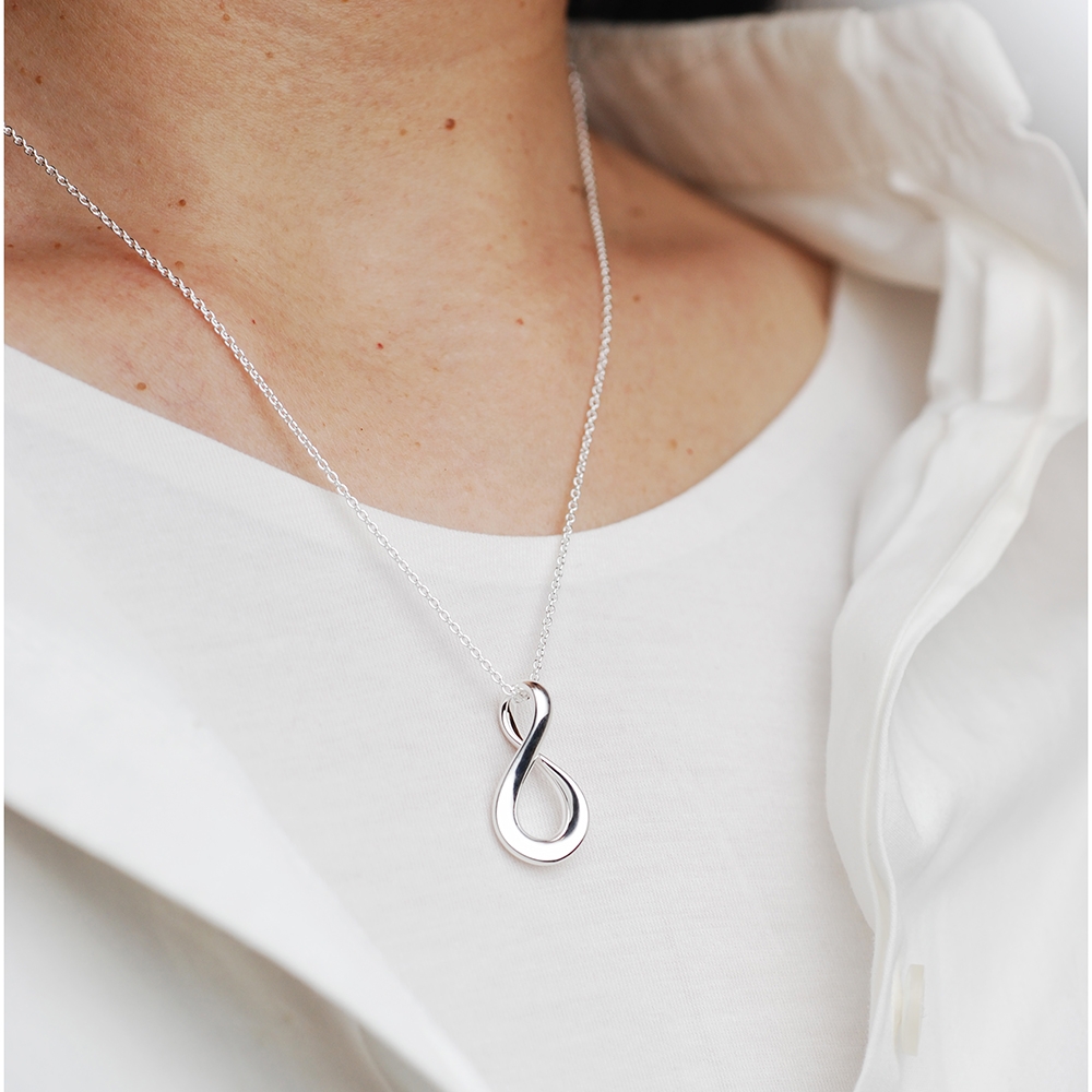 Georg Jensen 452 infinity純銀項鍊| 項鍊| Yahoo購物中心