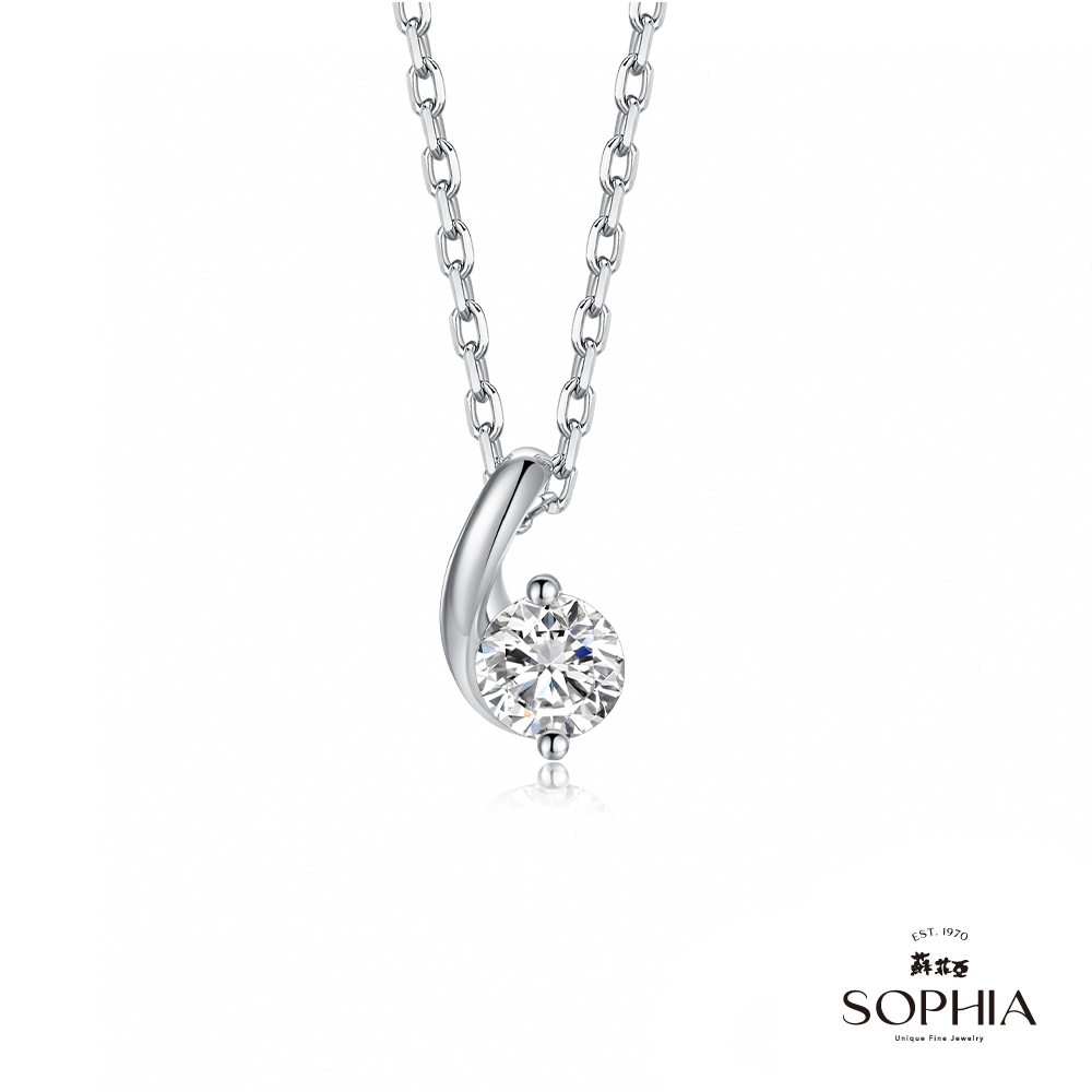 SOPHIA 蘇菲亞珠寶 - 小寶貝 20分 F/VS2 14K金 鑽石項墜
