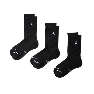 Nike Jordan Everyday 三入 黑色 喬丹 厚款 籃球襪 運動 休閒 長襪 中筒襪 IR6319-010