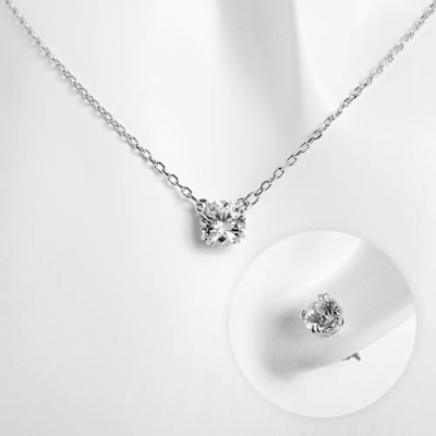 SWAROVSKI Constella 套裝 項鍊 耳釘 鍍白金色 5647663