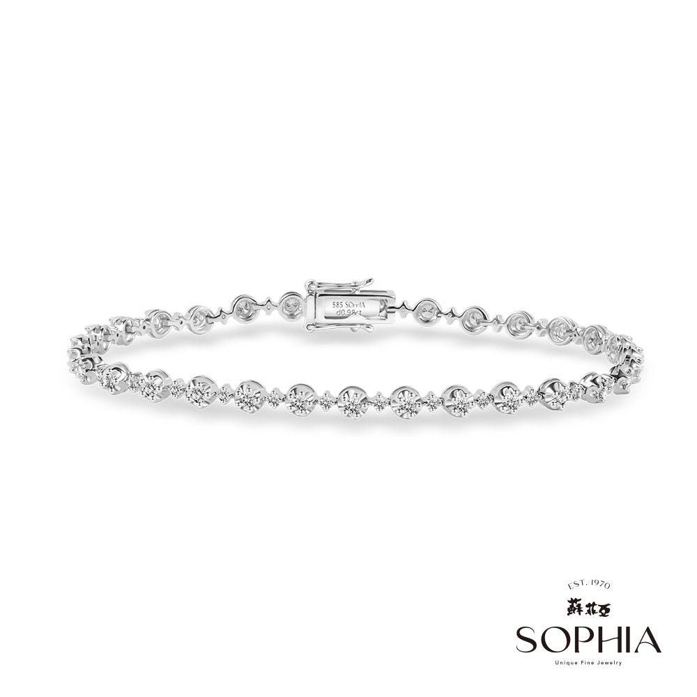 SOPHIA 蘇菲亞珠寶 - 14K金 銀河 鑽石手鍊