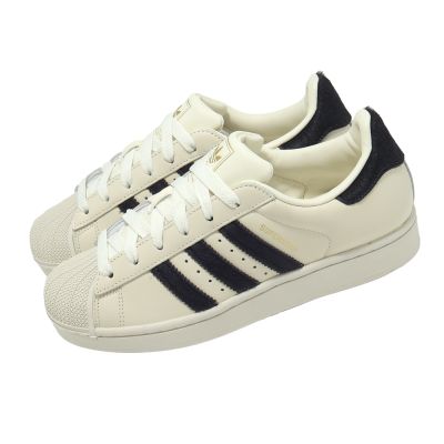 adidas 愛迪達 休閒鞋 Superstar II W 女鞋 米 皮革 復古 貝殼鞋 KJ4683