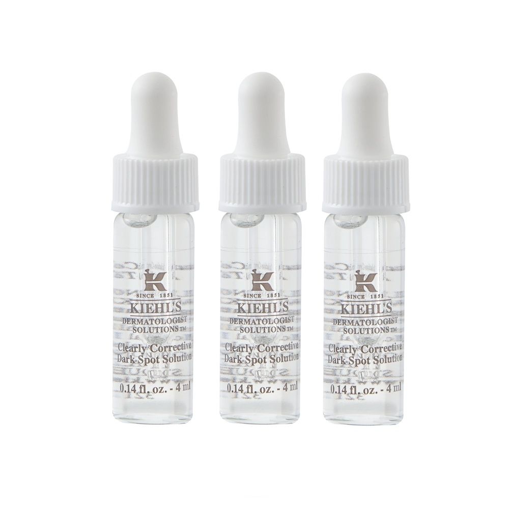 Kiehl's契爾氏 激光極淨白淡斑精華4ml 三入組 台灣專櫃貨