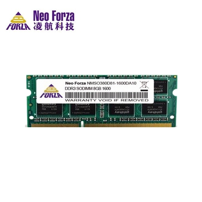 凌航 Neo Forza NB-DDR3L 1600 8GB 筆記型記憶體 RAM(低電壓)