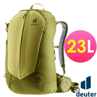 【Deuter】新 AC Lite 透氣排汗網架直立式登山背包23L (熱賣款) 3420324 黃綠