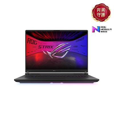 ASUS華碩 ASUS G635LW 16吋2.5K電競筆電 (Ultra 9 275HX/RTX 5080 16GB/32GB/1TB SSD/闇夜黑/ROG Strix SCAR 16)