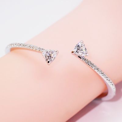 SWAROVSKI Mesmera Attract手鐲 鍍白金色