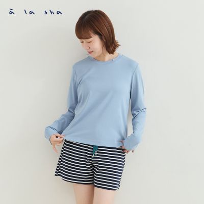 a la sha 兔兔標舒適長袖內搭上衣
