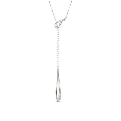 SWAROVSKI 施華洛世奇 Classica Y字形淚珠造型925銀項鍊 七夕寵愛季 送禮推薦 5741221